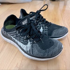 Nike free 4.0 flyknit sneakers womens sz 7